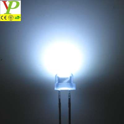 5mm Straw Hat Led ultra bright white  lighting