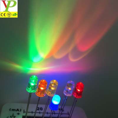 5mm RGB fast flashing led DIP Diode Christmas tree lamp