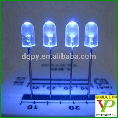 Waimaotong China Factory Wholesale 5mm oval water clear led diode