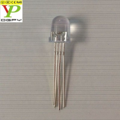 High bright 8mm 10mm RGB full color led diode dip