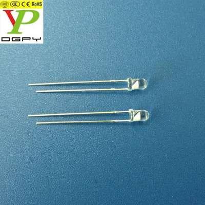 3v 3mm flickering LEDs White